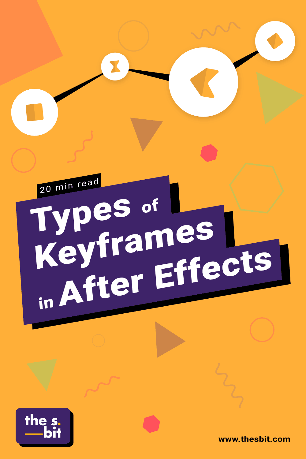 Types of Keyframes in After Effects - Pinterest Cover